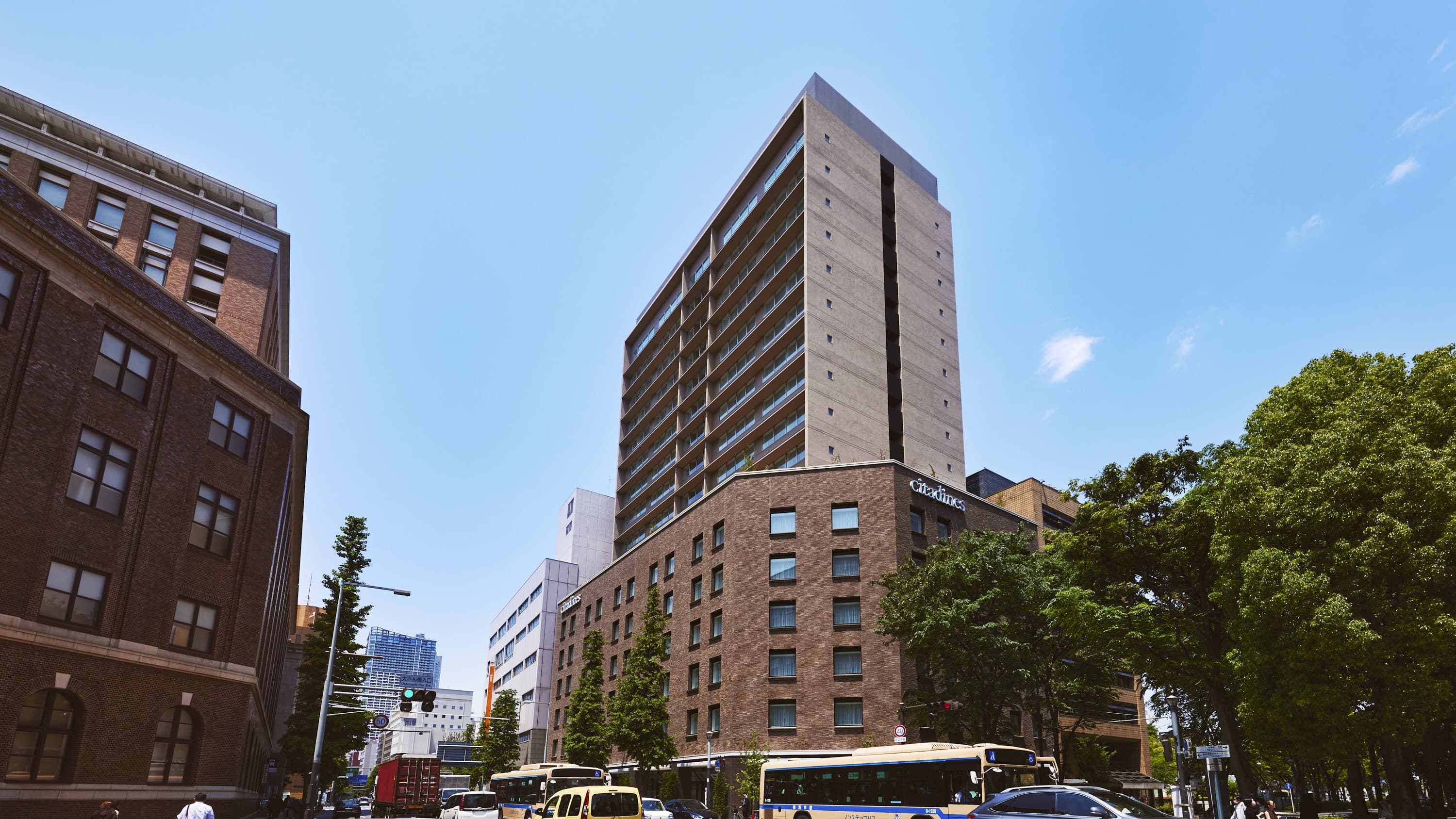 シタディーンハーバーフロント横浜の外観