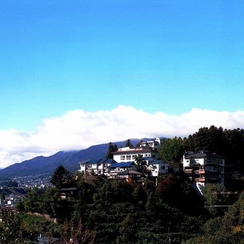 天空の城 三宜亭本館の外観