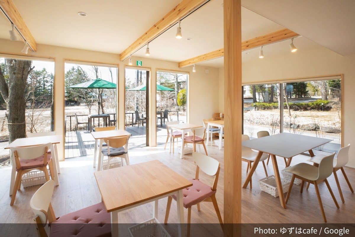 ゆずはcafeの外観
