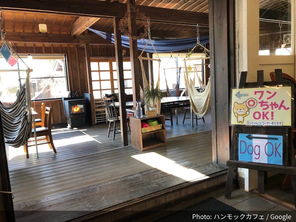 ハンモックカフェ メッツァレイヤの外観