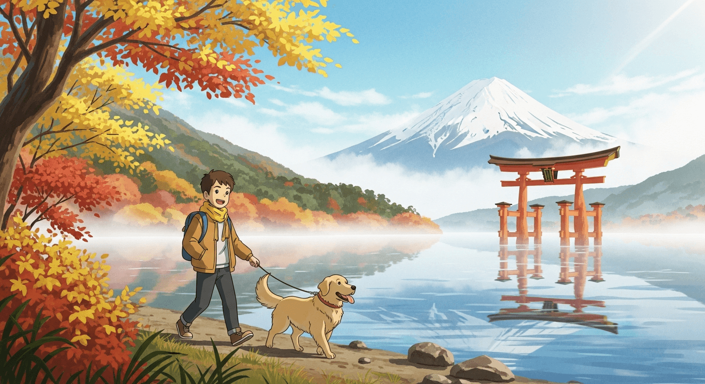箱根の犬連れモデルコース7選|ペット可観光スポット