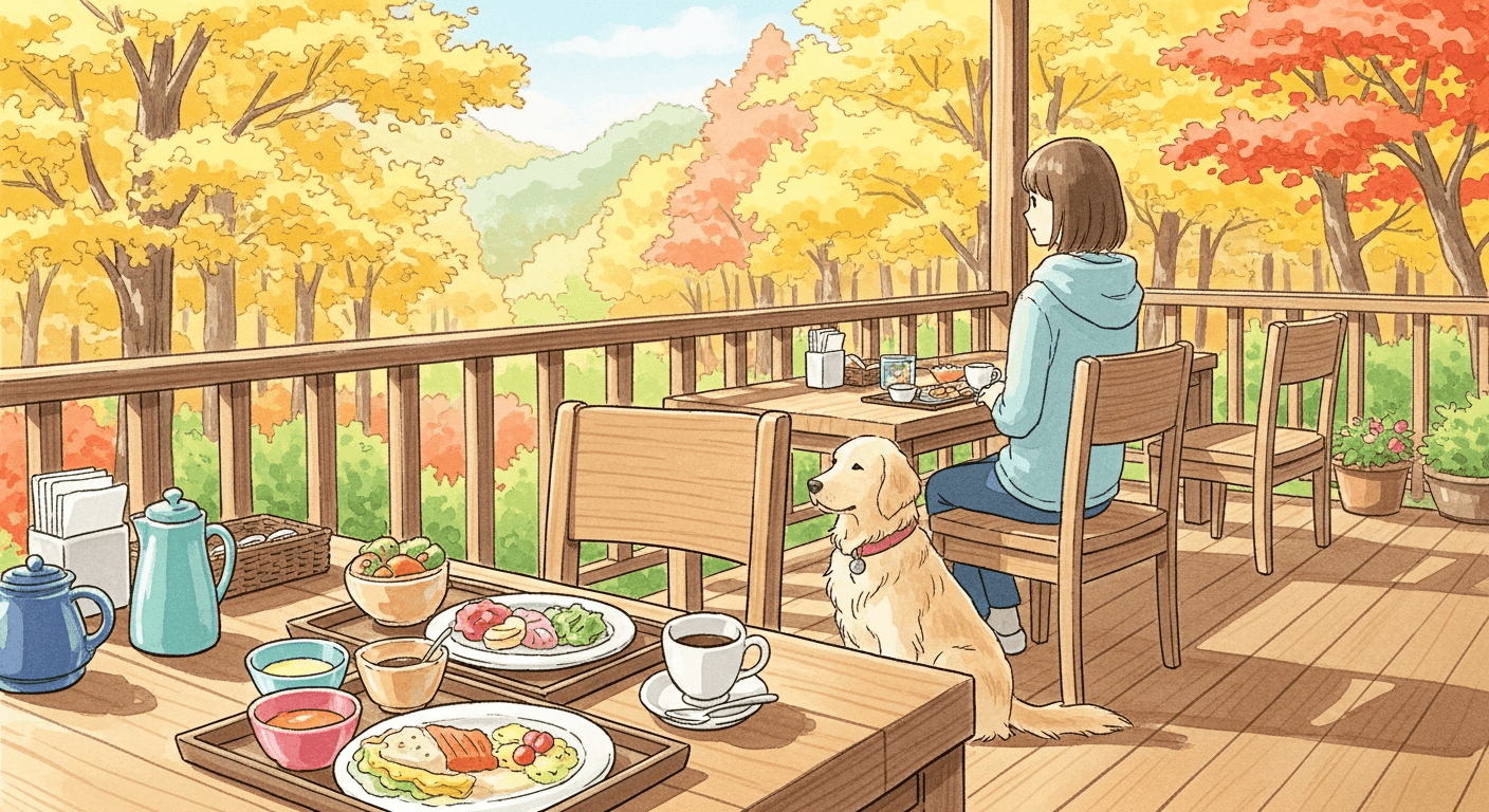 軽井沢の犬連れランチ12選|店内可・テラス別に紹介
