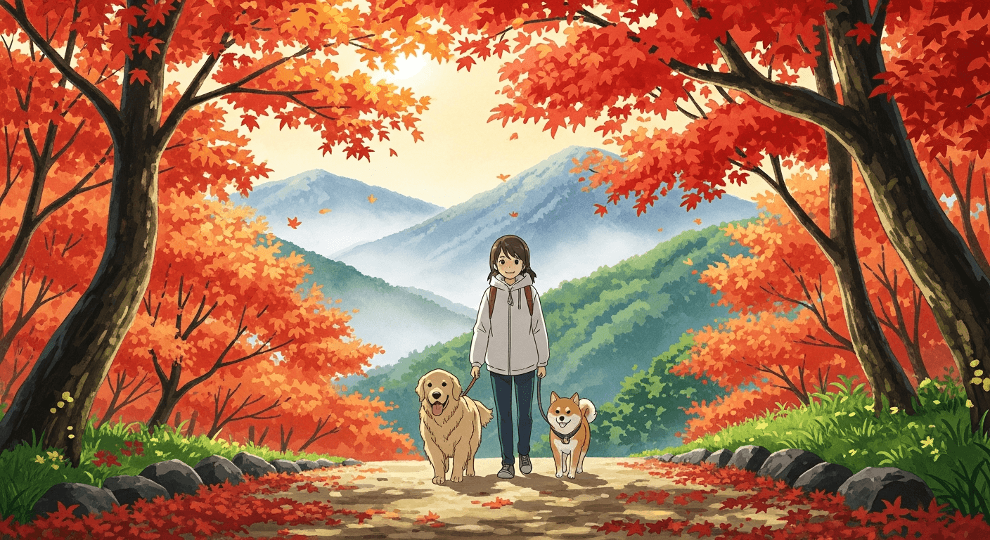 箱根で犬連れ紅葉スポット8選|見頃・混雑対策・エリア別ガイド