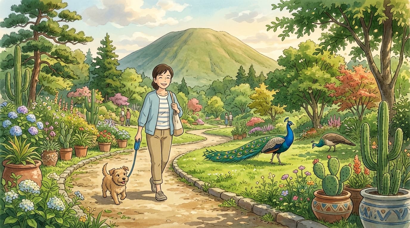 シャボテン公園は犬連れOK|同伴できる範囲と6つの注意点